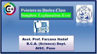 24 Pointer to Derived Classes with Live Demo