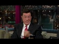 stephen colbert on letterman 10 7 10