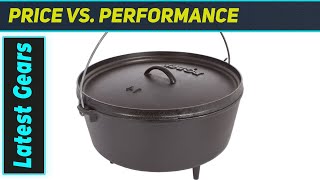 Lodge Deep Camp Dutch Oven: Best Cast Iron for Camping