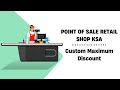 POS Retail Shop KSA - Custom Maximum Discount Odoo v16