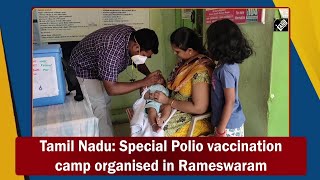 Tamil Nadu: Special Polio vaccination camp organised in Rameswaram