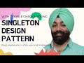 Secrets of the Singleton pattern. With double checked locking. How it helps save memory!