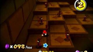 Super Mario Galaxy 2 - Puzzle Plank Galaxy - Purple Coin Shadow Vault | WikiGameGuides