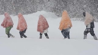 地吹雪ツアー、今年も始まる　青森