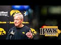 Iowa football coach Kirk Ferentz explains his approach to combat Ohio State