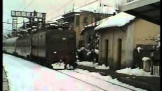 Treni nella neve