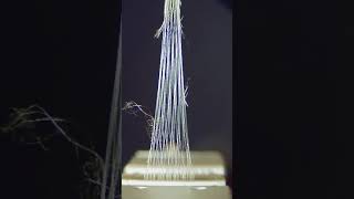 Mechanical test of a melt-electrospum polimeric scaffold