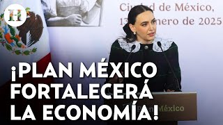 ¡Plan México blinda al país de los aranceles de Trump! Así lo aseguró Altagracia Gómez