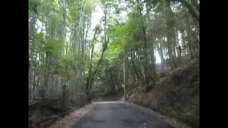 日本最初毘沙門天 神峯山寺（かぶさんじ）鳥居から仁王門（山門）まで