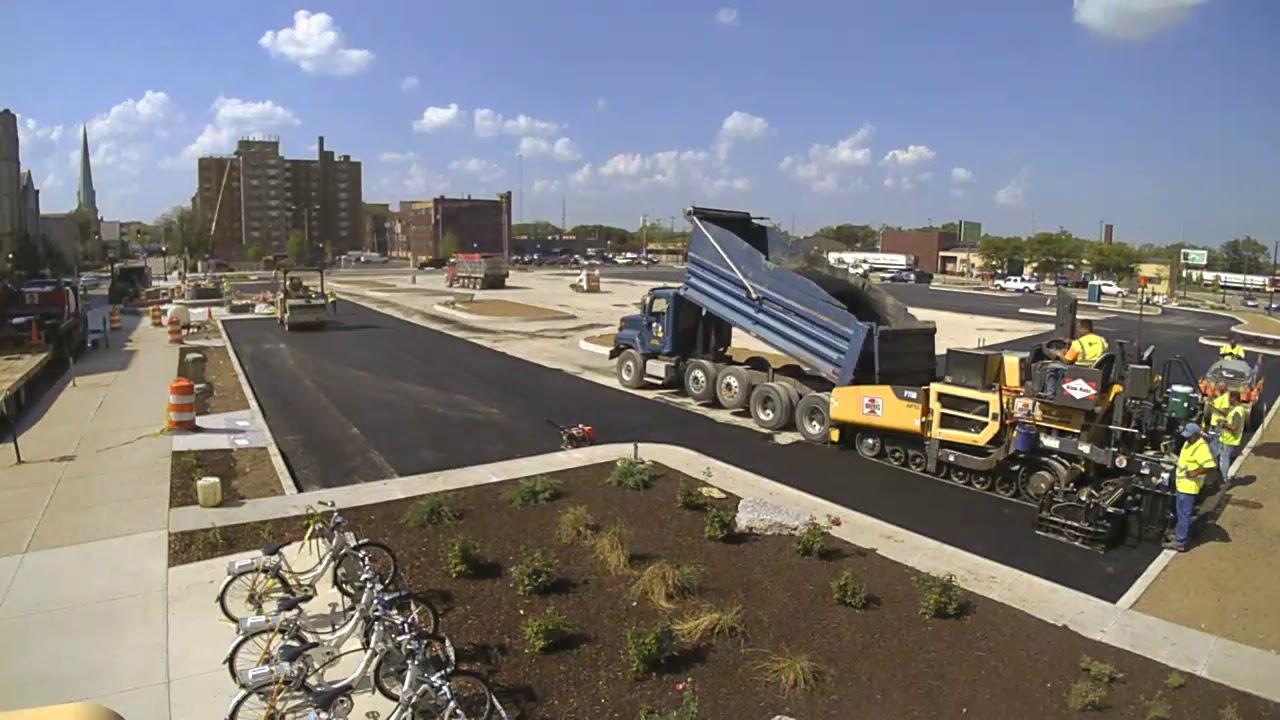 Parking Lot Paving: Part 1 - YouTube