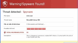 Fake Virus Warning - Don't fall for this scam!