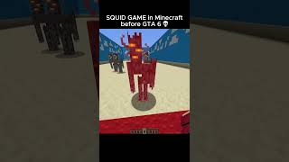 Squid game in minecraft 💀💀 #shorts #minecraftshorts #squidgame