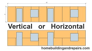 How Much Money Can You Save Hanging Drywall Vertically or Horizontally - Taping And Finishing