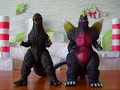 bandai spacegodzilla movie monster series toy review