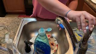 Task analysis: washing dish