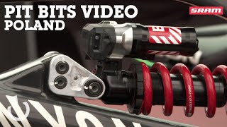 ELECTRONIC SUSPENSION OVERLOAD - Poland World Cup DH Bielsko-Biala PIT BITS