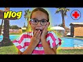 VLOG - ACCIDENT dans la PISCINE ! Préparation SPECTACLE de la FIN D'ANNEE