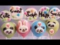 Kawaii Cake Pops - Decoden Rainbow Cake Pops