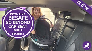 How To: Install BeSafe Go Beyond with a seatbelt