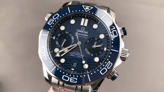 Omega Seamaster Diver 300M Chronograph 210.30.44.51.03.001 Omega Watch Review