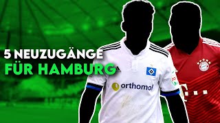 Hamburger SV: 5 Transfers für Hamburgs Aufstieg im fünften Anlauf!