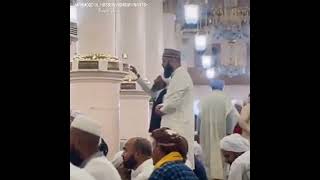 Alhaj Mahmood Ul Hassan Ashrafi praying Namaz in Masjid e Nabvi ﷺl | July 2023