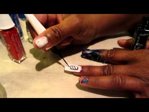 How to make Fake Nails with tape How to make Fake Nails with tape
