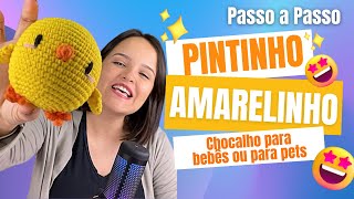 CHOCALHO DE AMIGURUMI SUPER FÁCIL E BARATO