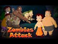 Kalia Ustaad - Zombies Attack | Cartoon for kids | Fun videos for kids