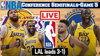 LIVE: LOS ANGELES LAKERS vs GOLDEN STATE WARRIORS | NBA CONFERENCE SEMIFINALS