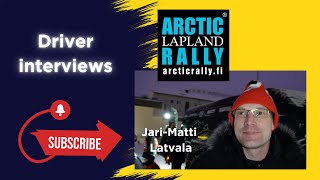 Arctic Lapland Rally driver interviews 2025 before SS13