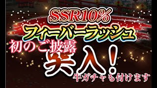 【戦国炎舞】　SSR１０％フィーバーガチャのお手本