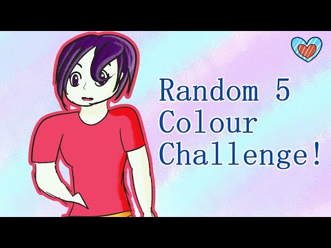Random 5 Colour Challenge Youtube