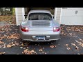 2007 porsche 911 carrera s cold start