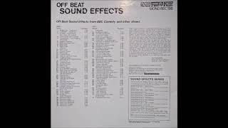 Off Beat Sound Effects From BBC Comedy And Other Shows