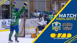 Leeds Knights 3-1 Romford Raiders - League Game | Saturday 14th December 2024