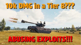 Double-Shot Sniping for 10k Damage in a Tier 8 (Exploits Abused)