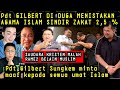 Minta maaf sungkem pak JK !! Belain saudara muslim..umat Kristen Rujak pendeta Gilbert lumoindang