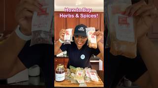 How to buy Herbs & Spices! #shorts