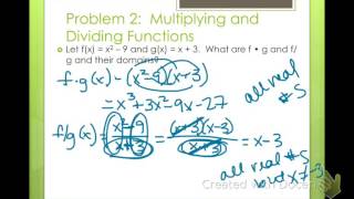 Algebra 2 Function Operations (6-6)