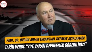 Prof. Dr. Ercan'dan 'Malatya' depremi açıklaması! \