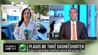 Top Channel/ Plagos me thikë bashkëshorten në Elbasan, i zë pritë në pragun e shtëpisë