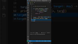 Master the #Basics: Learn #Linear #Search Algorithm in just 1 minutes! with #Python Implementation.