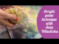 Nr 1 -  Acrylic paint technique with Ania Witwitzka