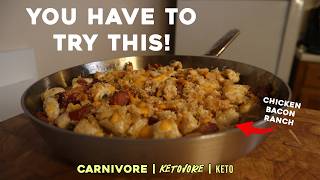 Chicken Bacon Ranch Casserole Recipe | Carnivore, Ketovore, Keto