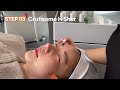 oxygenceuticasl astrodomefacial toning and waterful lifting from clinic al