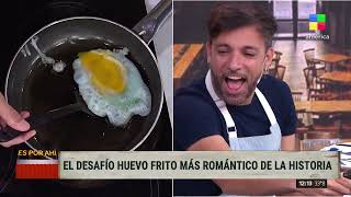 El desafío del huevo frito | Martín Bossi