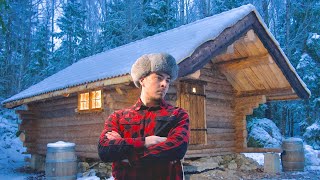 I Spent 3 Years Alone Building A Log Cabin