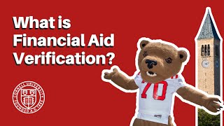What is Financial Aid Verification?