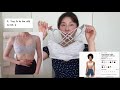 모든 사람들이 극찬을 하는 lululemon haul 짧은 허리 레깅스 핏 요가복 하울 솔직 리뷰